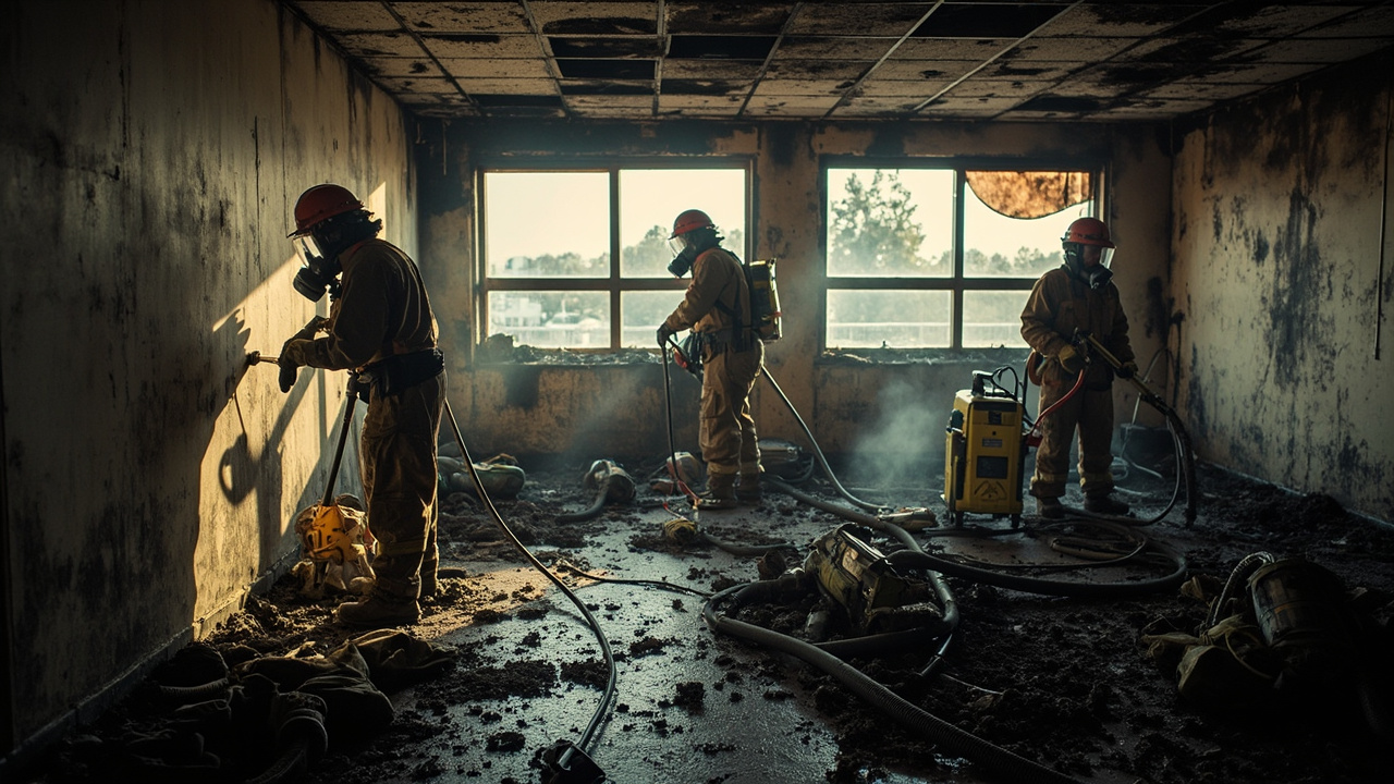 Commercial Fire & Smoke Cleanup in St. Louis – Minimizing Downtime and Protecting Business Assets