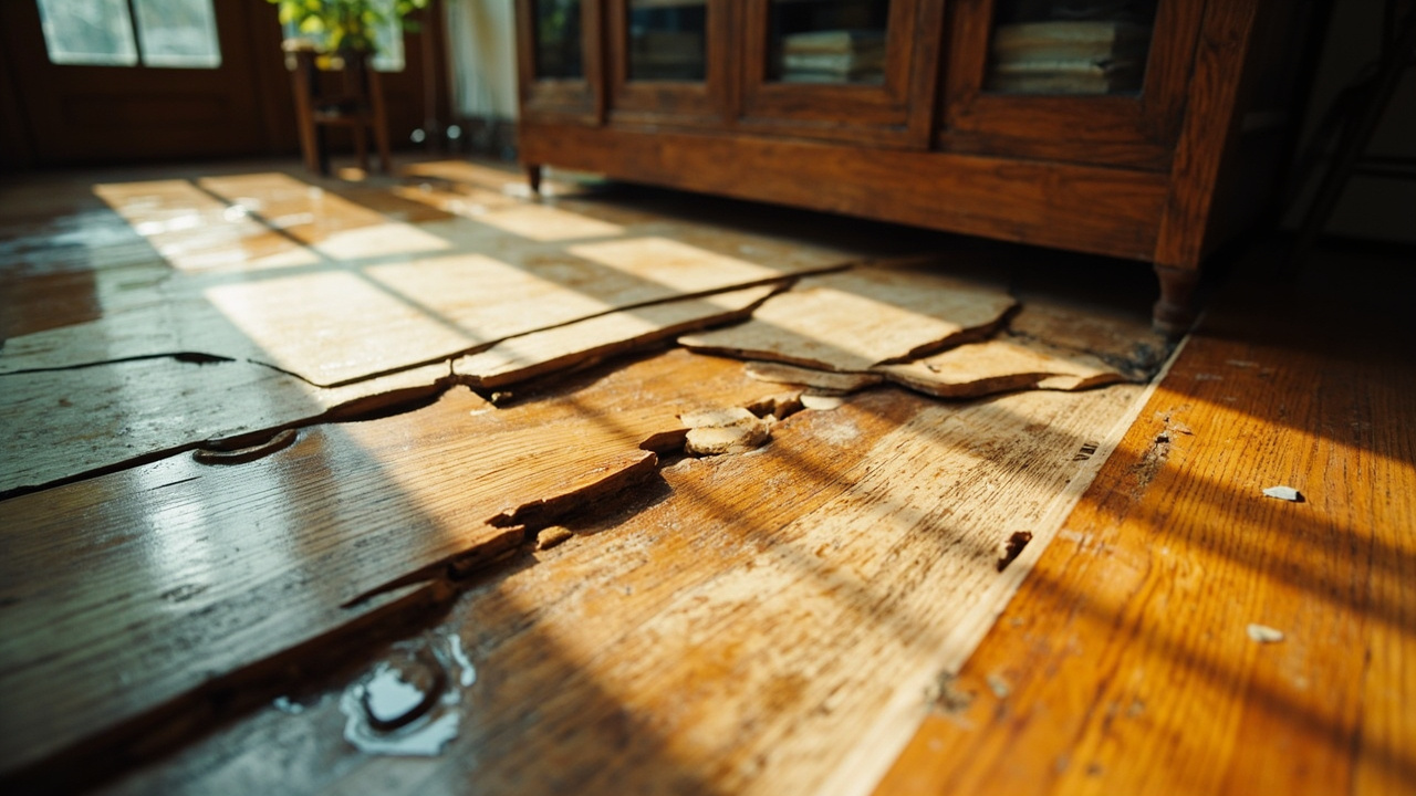 Why St. Louis Hardwood Floors Cup and Buckle After Water Exposure