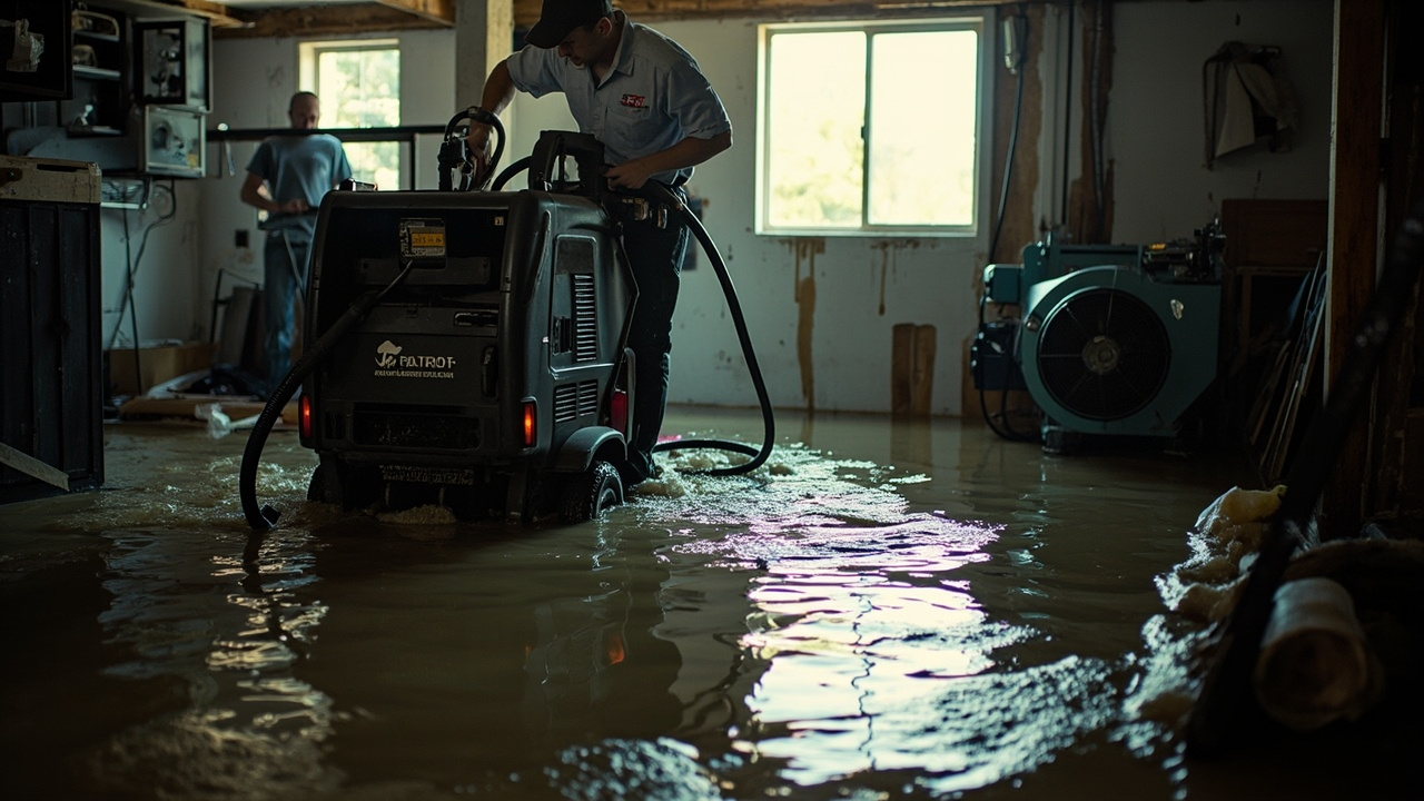Our Flood Cleanup Process Removes Water and Prevents Hidden Damage