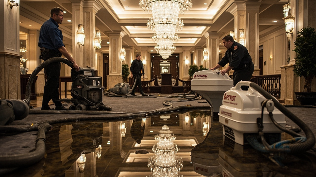 Hotel & Hospitality Flood Cleanup in St. Louis – Minimizing Downtime and Protecting Revenue