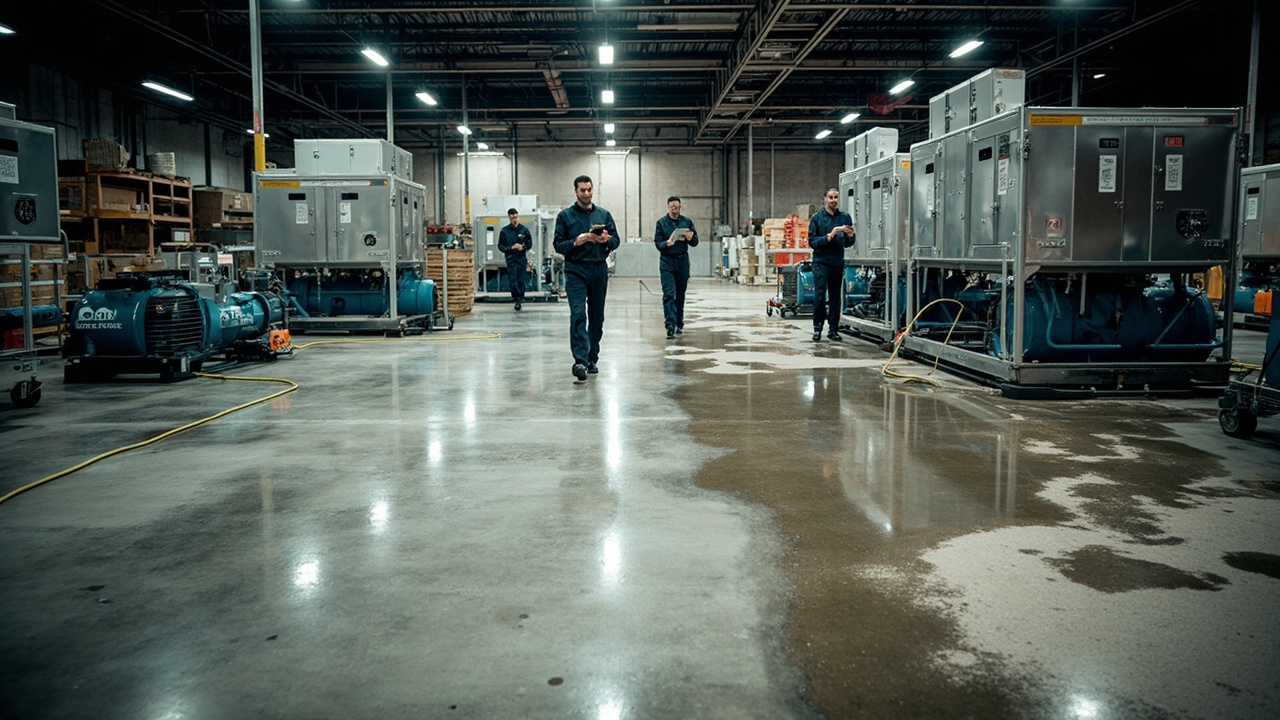 How Commercial Structural Drying Differs from Residential Water Removal