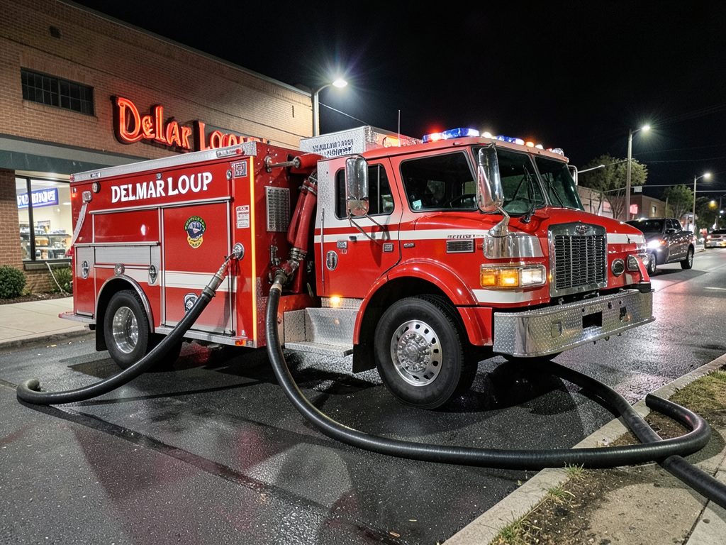 Emergency water cleanup for local shops and restau