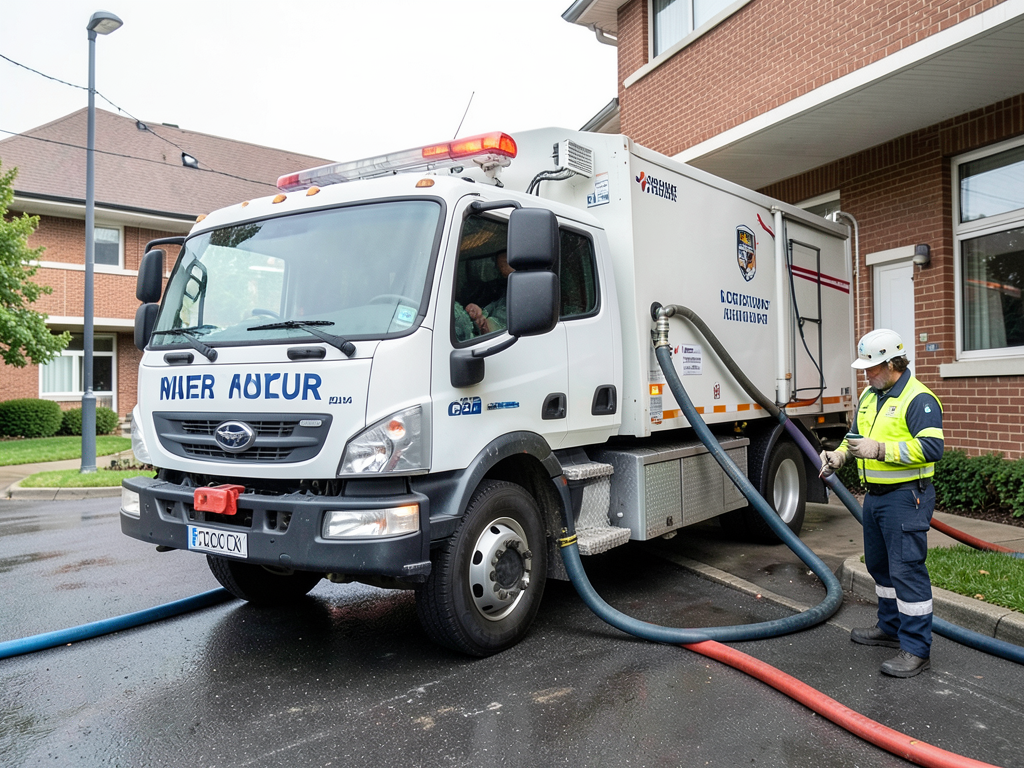 Emergency water extraction for daycare centers and