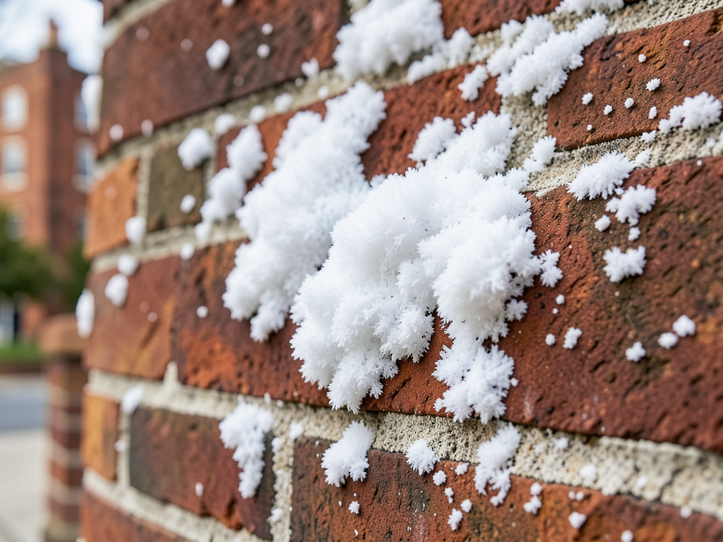 Identifying the White Fuzzy Stuff on Your Benton Park Brick Walls and Why It Matters