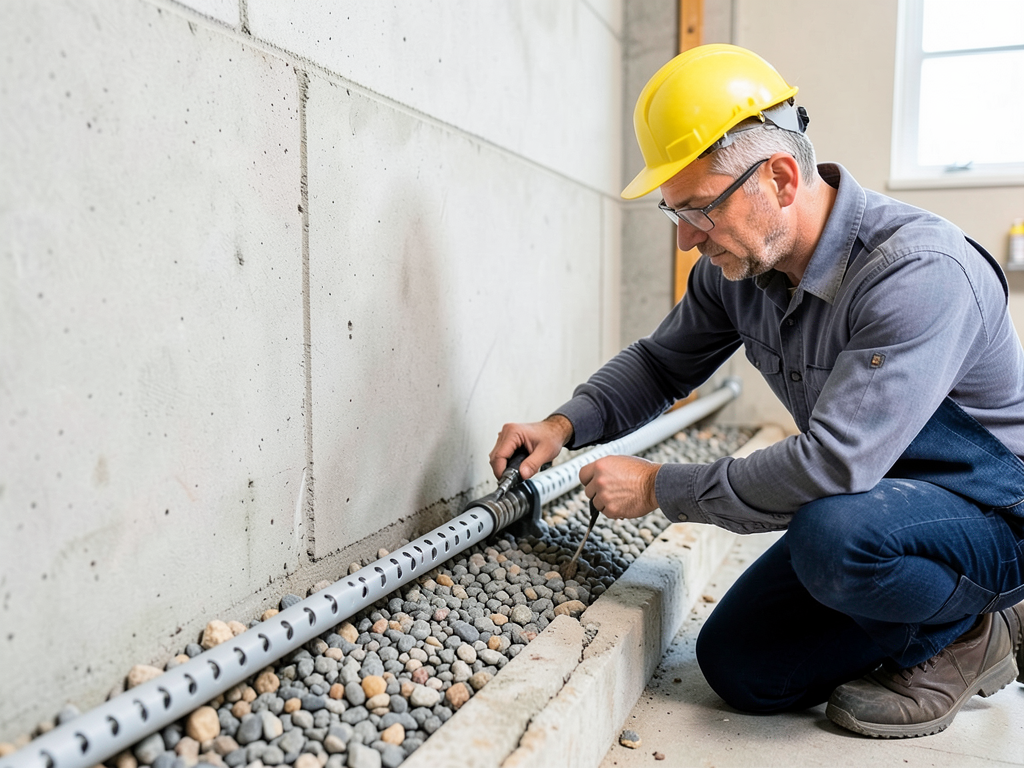 Preventing foundation seepage during the heavy spr