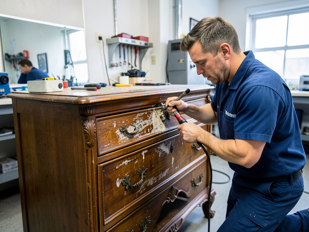 Salvaging Antique Wood Furniture After a Leak in Your Compton Heights Mansion