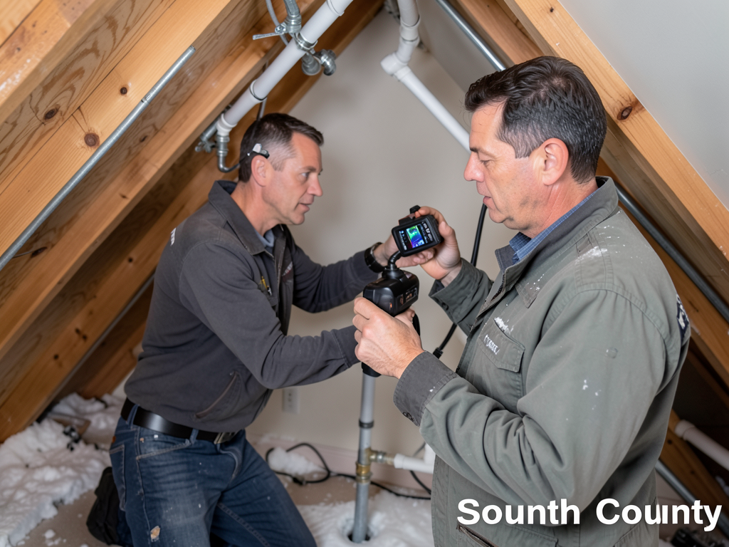 Why south county homeowners see more pipe bursts d