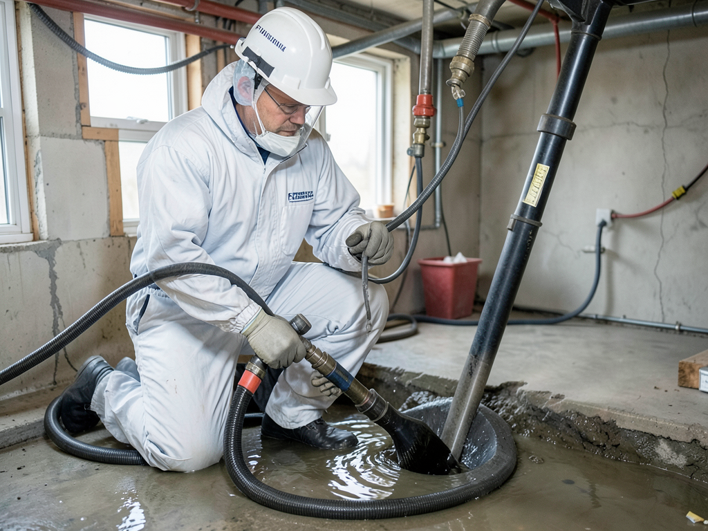 Why you should never clean up a sewage backup in y